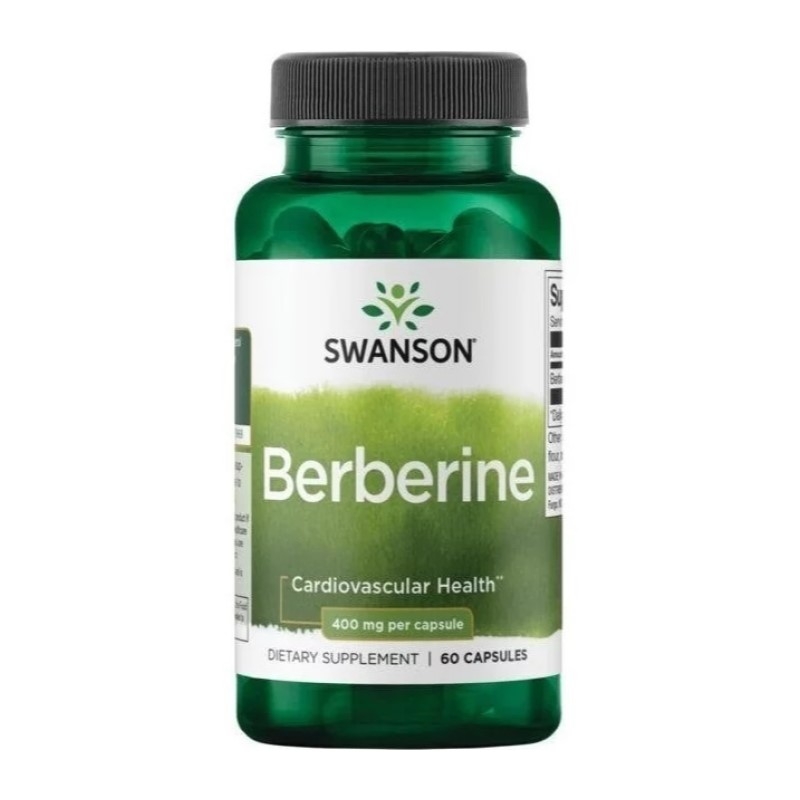 SWANSON Berberine 400 mg 60 caps.