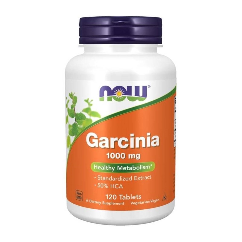 NOW FOODS Garcinia 1000 mg 120 tabs.