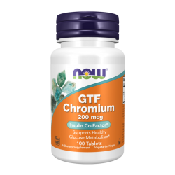 NOW Foods GTF Chromium 100 tablets