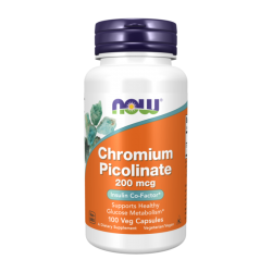 NOW Foods Chromium Picolinate 200 mg 100 tablets