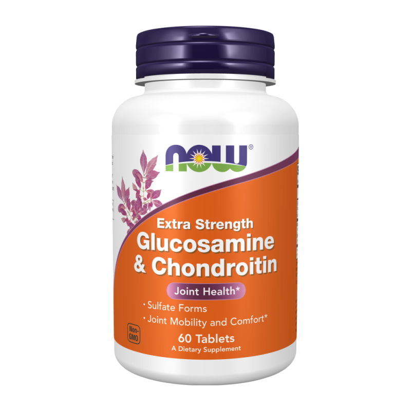 NOW Foods Glucosamine & Chondroitin - 60 tabl.