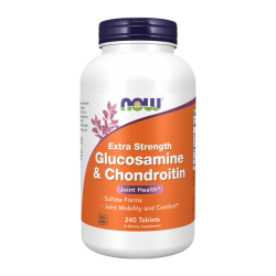 NOW FOODS Glucosamine & Chondroitin Extra Strength 240 tabs.