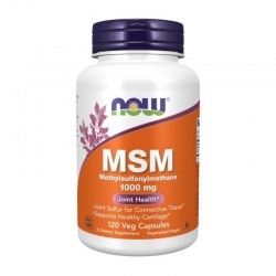 NOW Foods MSM 1000 mg 120 kaps.