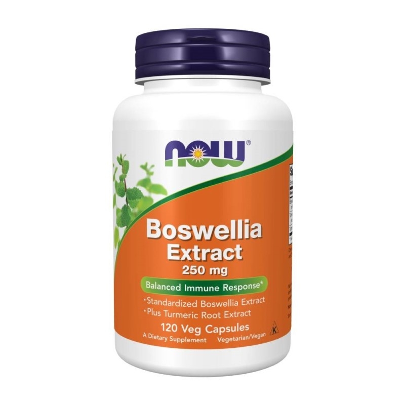 NOW FOODS Boswellia Extract 250 mg 120 veg caps.