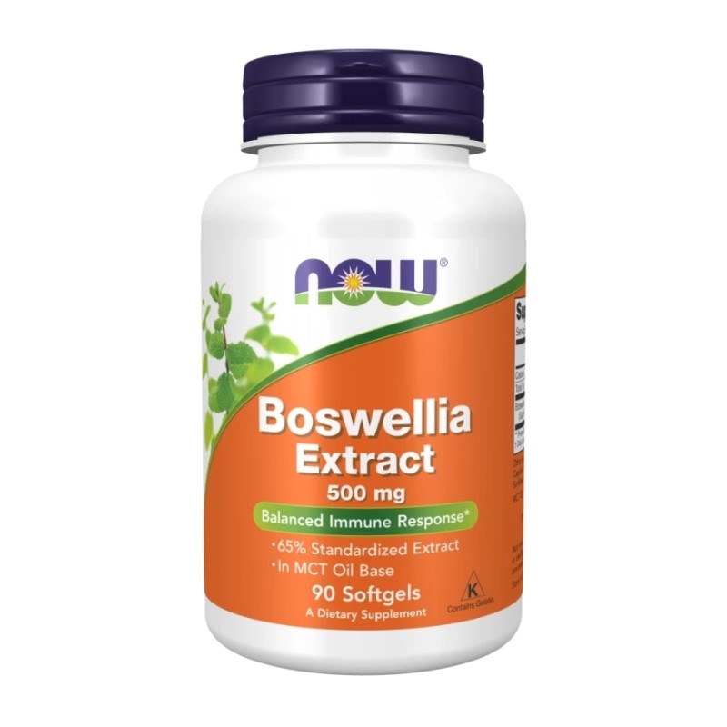 NOW FOODS Boswellia Extract 500mg 90 gels.