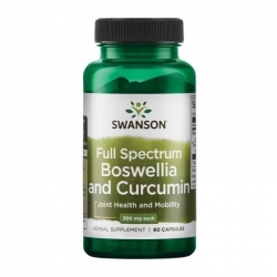 SWANSON Boswellia and Curcumin 60 kaps.