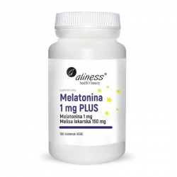 ALINESS Melatonina 1 mg 100 veg tabs.