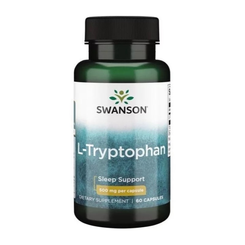 SWANSON L-Tryptofan 500 mg 60 caps.