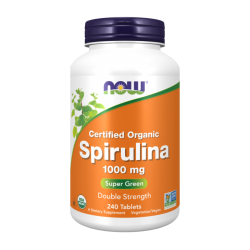 Now Foods Spirulina Organic 1000 mg 240 tabs.
