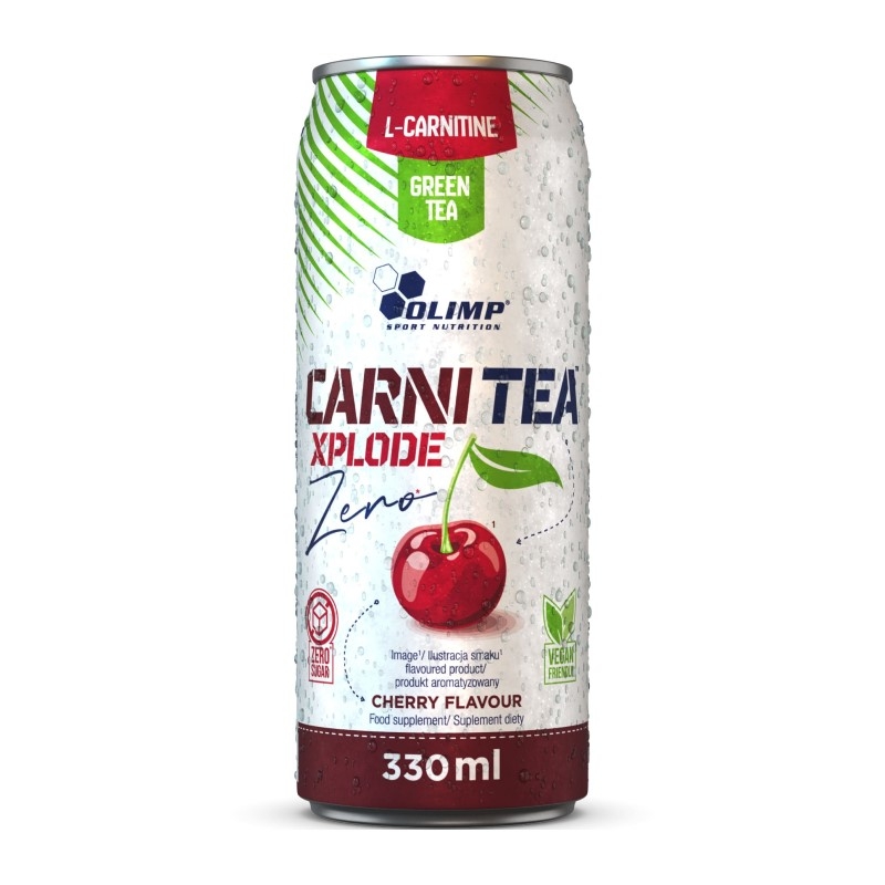 OLIMP Carni Tea Xplode 330 ml Wiśnia