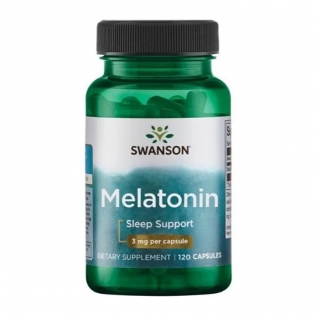 SWANSON Melatonina 3 mg 120 caps.