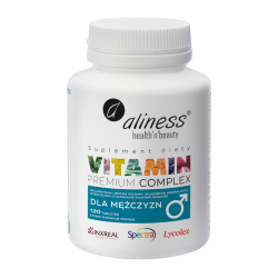 ALINESS Premium Vitamin Complex dla Mężczyzn 120 tabs.