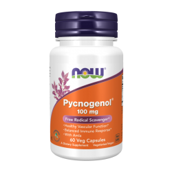 NOW FOODS Pycnogenol 100 mg 60 vege caps.