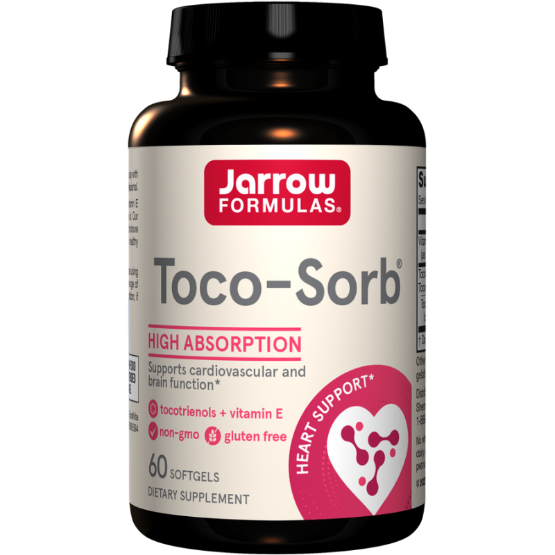 JARROW FORMULAS Toco-Sorb 60 gels.