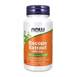 NOW FOODS Bacopa Extract 450mg 90 vcaps.