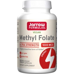 JARROW Methyl Folate 1000 mcg 100 kaps.
