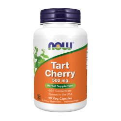 NOW FOODS Tart Cherry 500 mg 90 vege caps.