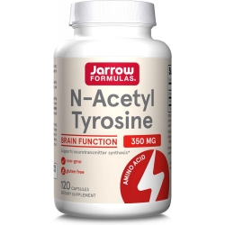 JARROW FORMULAS N-Acetyl Tyrosine 350 mg 120 caps.