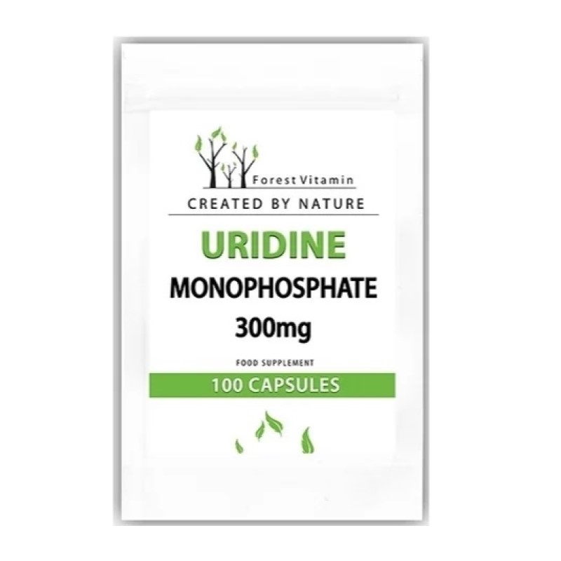 FOREST VITAMIN Uridine Monophospahte 300 mg 100 caps.