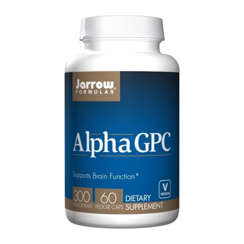 JARROW FORMULAS Alpha GPC 300 mg 60 veg caps.