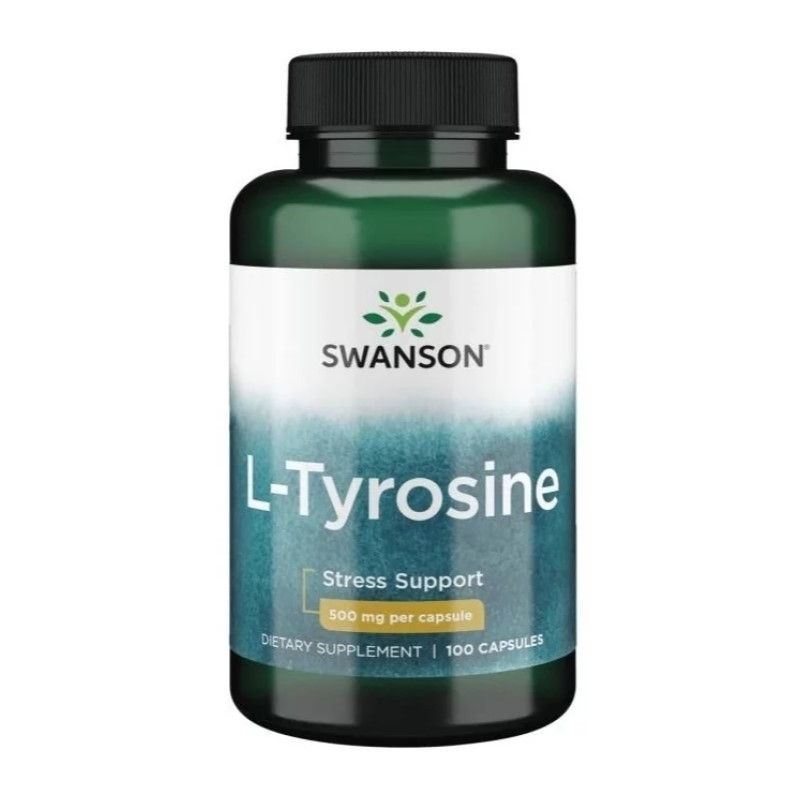 SWANSON L-Tyrosine 500mg 100 capsules