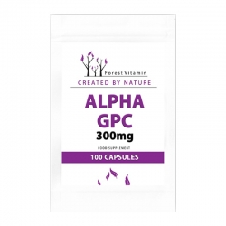 FOREST VITAMIN Alpha GPC 300 mg 100 caps.