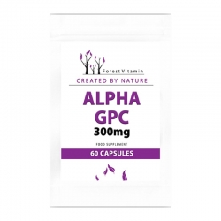 FOREST VITAMIN Alpha GPC 300 mg 60 caps.