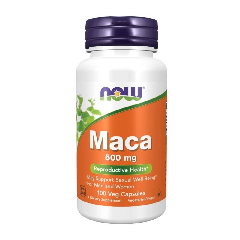 NOW Foods MACA 500 mg 100 capsules