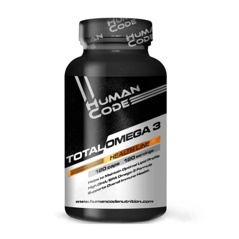 HUMAN CODE Total Omega 3 120 gels.