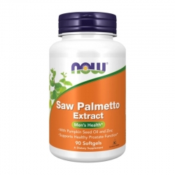 NOW FOODS Saw Palmetto Extract 80 mg 90 softgels