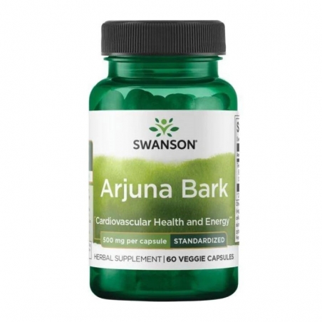SWANSON Arjuna 500 mg 60 veg caps.