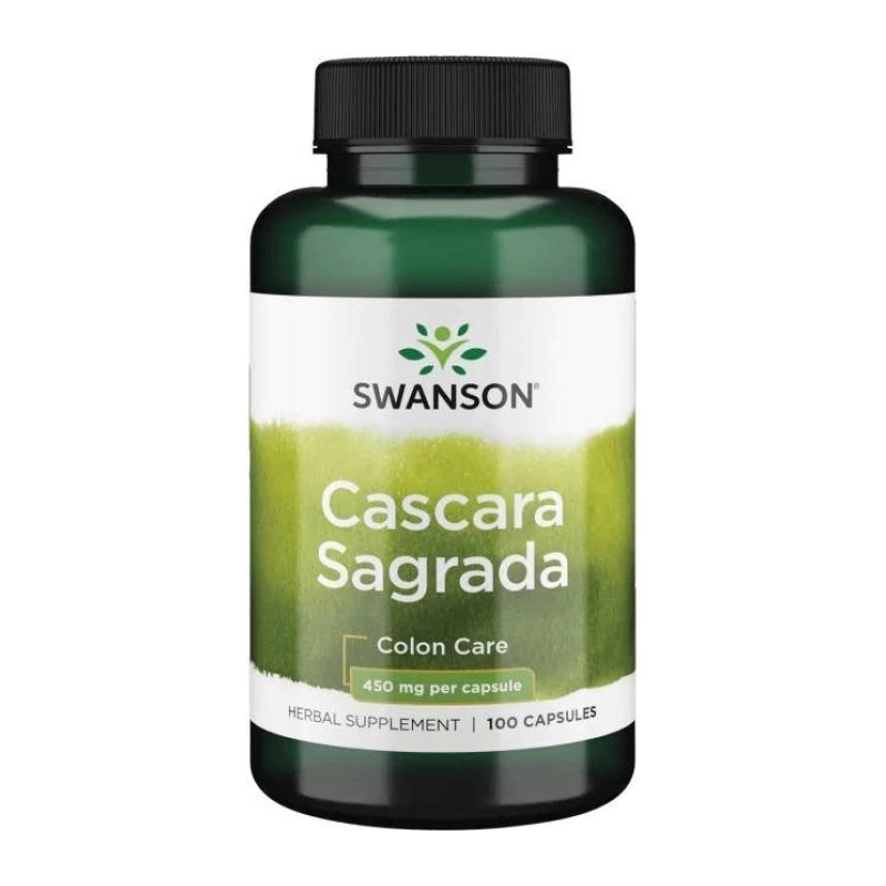 SWANSON Cascara Sagrada 450 mg 100 caps.