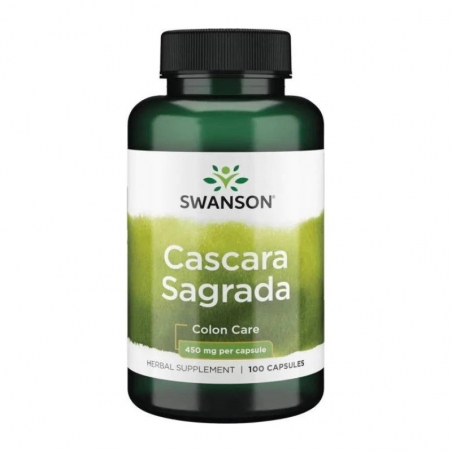 SWANSON Cascara Sagrada 450 mg 100 caps.