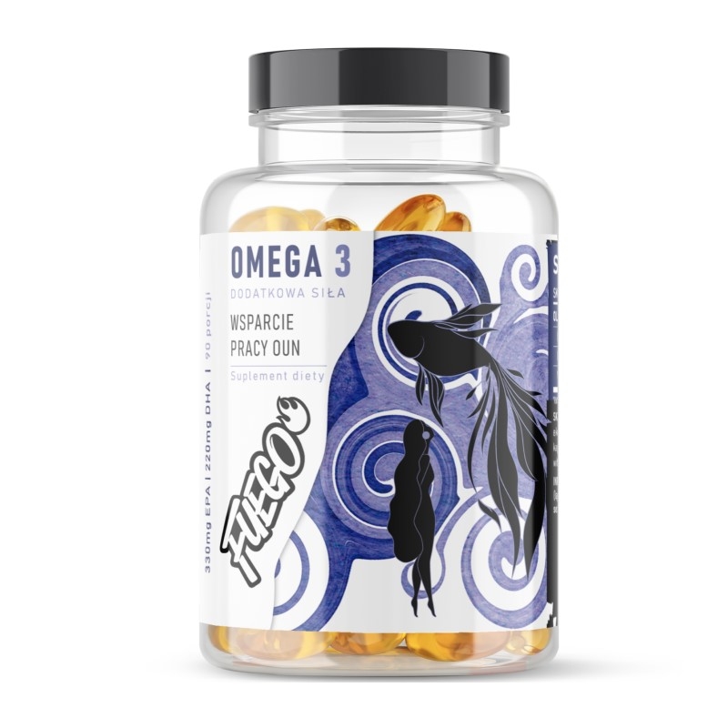 FUEGO Omega 3 330 mg/220 mg 90 softgels