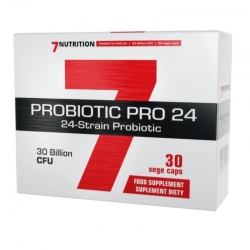 7NUTRITION Probiotic PRO-24 30 Billion 30 vege caps.