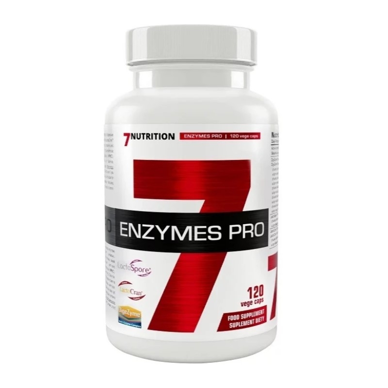 7 NUTRITION Enzymes Pro 120 veg caps