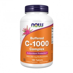 NOW Foods Vitamin C-1000 - 180 tablets