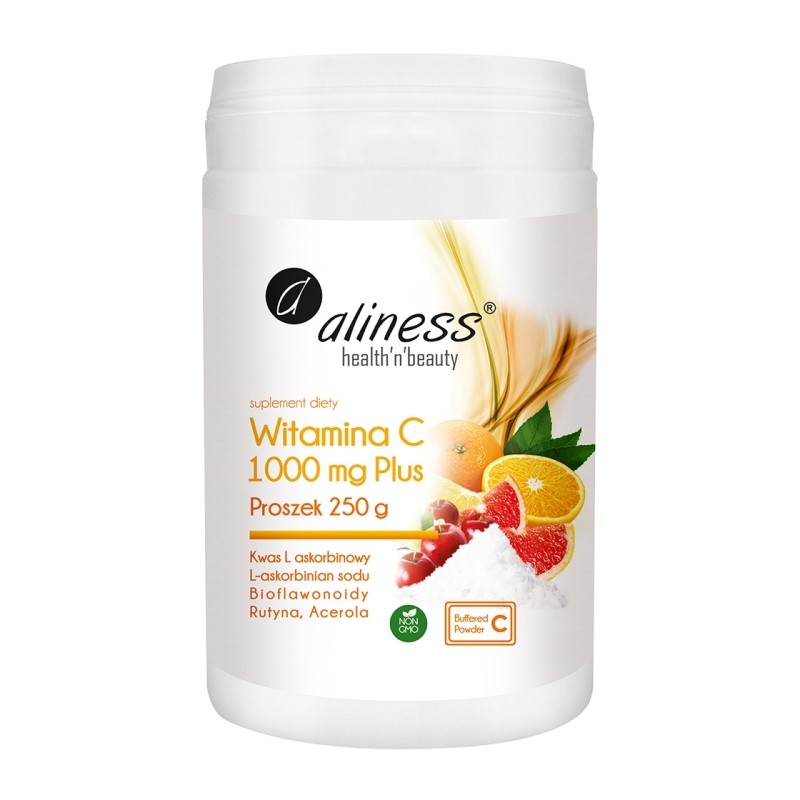 ALINESS Witamina C 1000 mg Plus Proszek 250 g
