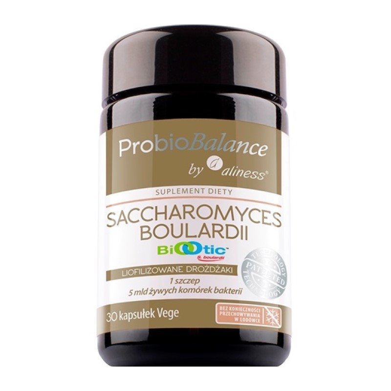 ALINESS Probiobalance Saccharomyces Boulardii 5 mld/250 mg 30 veg caps.