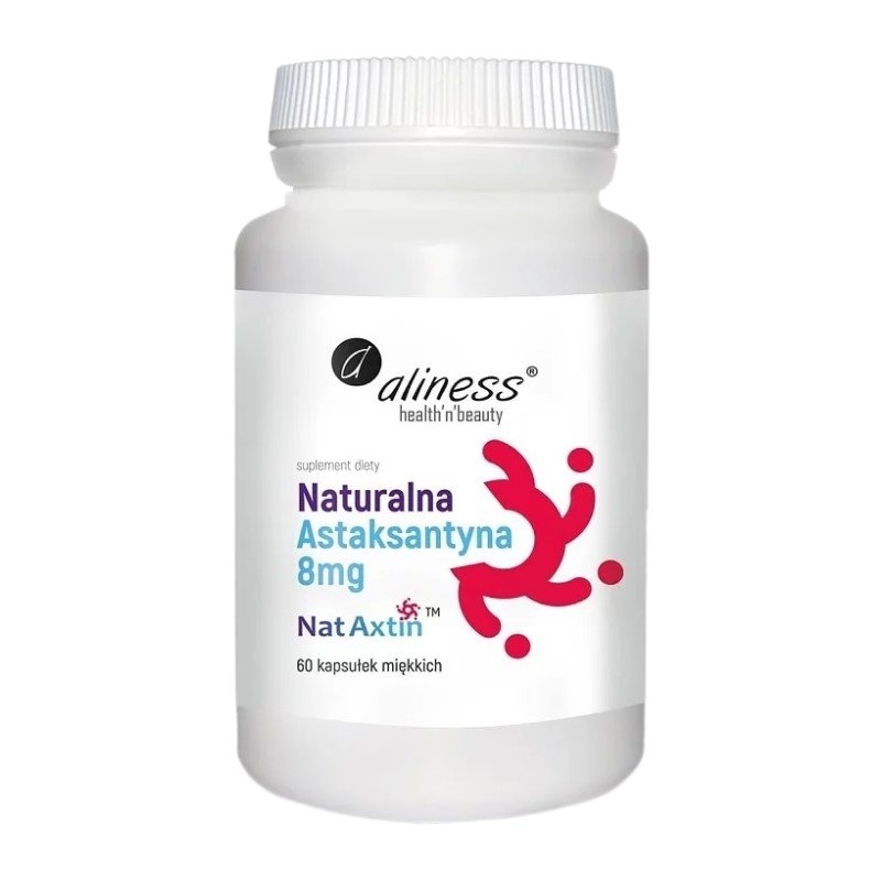 ALINESS Naturalna Astaksantyna 8 mg 60 caps