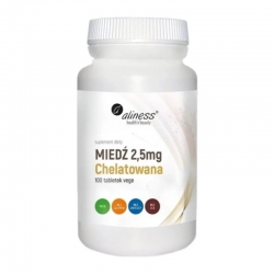 ALINESS Miedź Chelatowana 2,5 mg 100 veg tabs