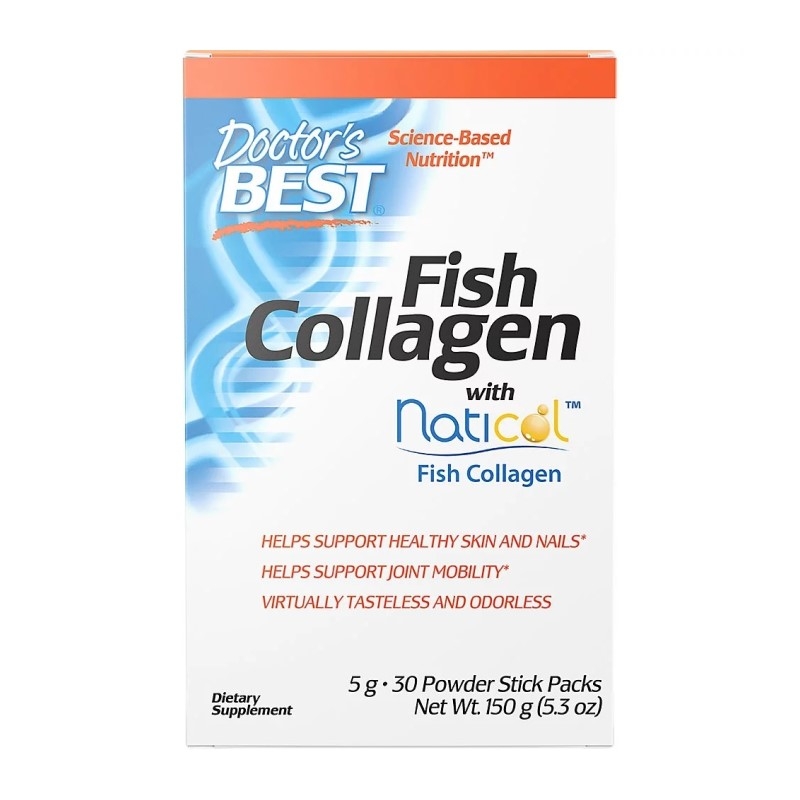 Doctors Best Fish Collagen TrueMarine 30 saszetek