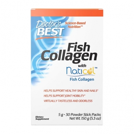 DOCTOR'S BEST Fish Collagen NatiCol 30 saszetek