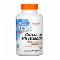 Doctors Best Curcumin Phytosome with Meriva 500mg 180 vcaps.