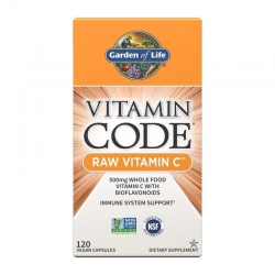 GARDEN OF LIFE Vitamin Code RAW Vitamin C 120 veg caps.