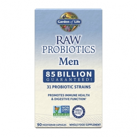 GARDEN OF LIFE Raw Probiotics Man 90 veg caps.