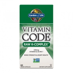 GARDEN OF LIFE Vitamin Code RAW K-Complex 60 veg caps.