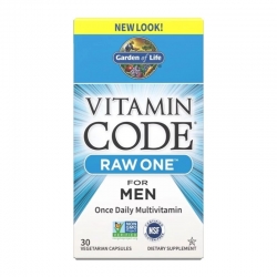 GARDEN OF LIFE Vitamin Code RAW One For Men 30 vcaps.