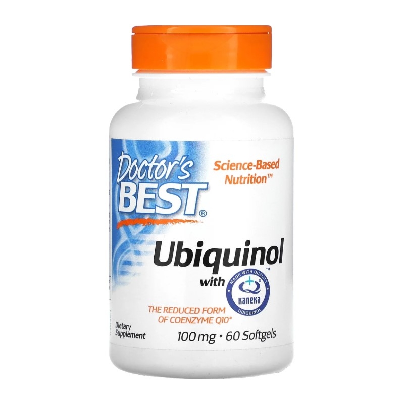 Doctors Best Ubiquinol 100mg 60 gels.