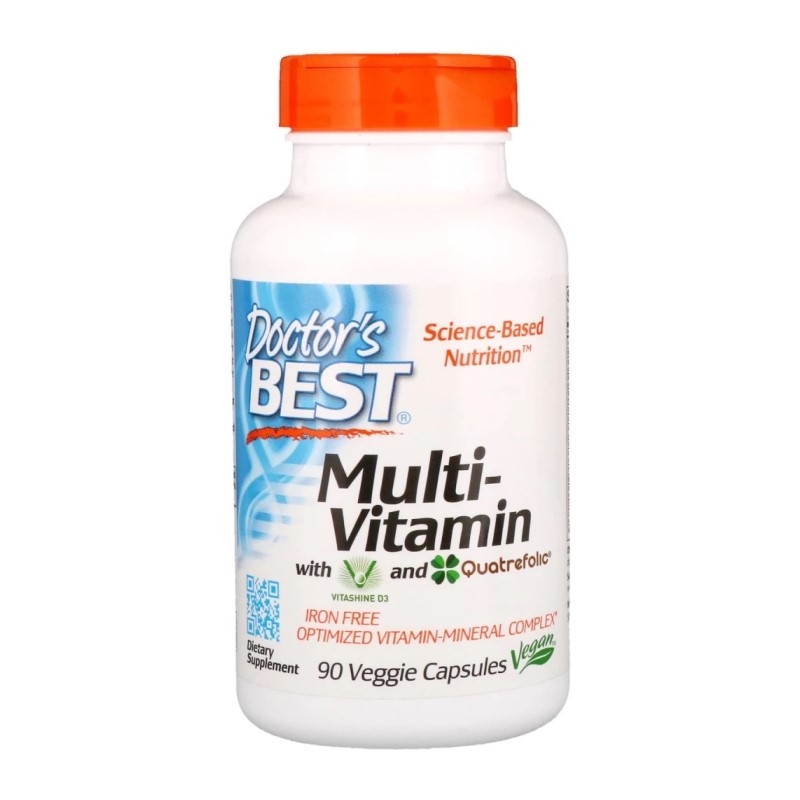 DOCTOR'S BEST Multi-Vitamin 90 veg caps.